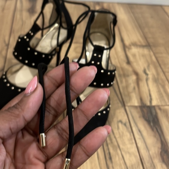 Jessica Simpson Wevire Pump black supreme microsuede heels Size: 9M - Picture 4 of 15